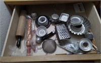 Contents of drawer in pantry