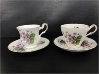 Royal Dover/Regency bone china cups and saucers