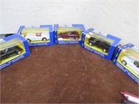 5 Road & Track Motorized Die Cast & Plastic Cars