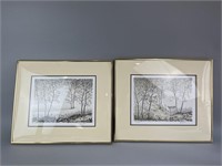 Signed and Numbered Balmer Lithographs
