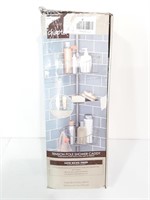 Chapter tension pole shower caddy