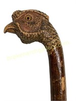 English Carved Gentleman’s Cane