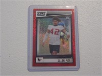 2022 SCORE JALEN PITRE /499 RED DOTS