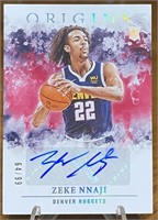 Zeke Nnaji '20-21 Origins RC Auto #/99