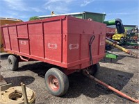 Heider Hydraulic Dump Wagon Red