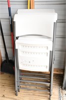 (4) Lifetime Folding Chairs