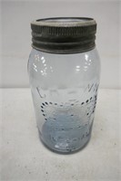 Blue Crown Quart Jar