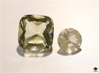 Quartz Gemstones / 2 pc
