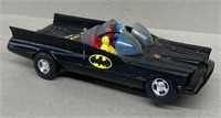 Batman and Robin Batmobile plastic