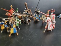 Schleich Germany  Knights on Horses Figurines