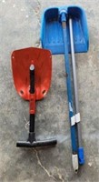 SCOOP AND TRENCH SHOVEL