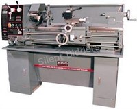 NEW KING Industrial Metal Lathe with Accessories