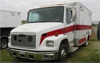 1998 Freightliner FL50 Ambulance Red/White 88204
