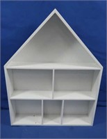 House Shaped Wall Shelf