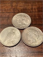 Lot of (3) 1922 Dollar Coins