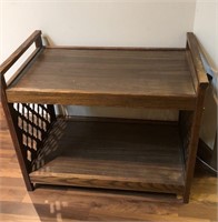 Two Tier Shelf - Wood