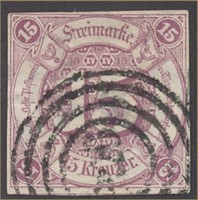 GERMAN THURN & TAXIS #51 USED FINE