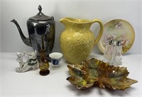 ASSTD POTTERY & OTHER DECOR THAT NEEDS REPAIRED