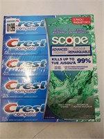 CREST COMPLETE TOOTHPASTE 170ML 4PCS