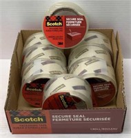 8 Rolls of 3M Scotch Packaging Tape NEW