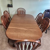 TABLE AND 6 CHAIRS