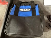 Kobalt Tool Bag with Various Tools Attachments