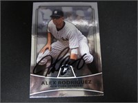 2010 BOWMAN PLAT ALEX RODRIGUEZ AUTOGRAPH