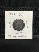 1882 Shield Nickel