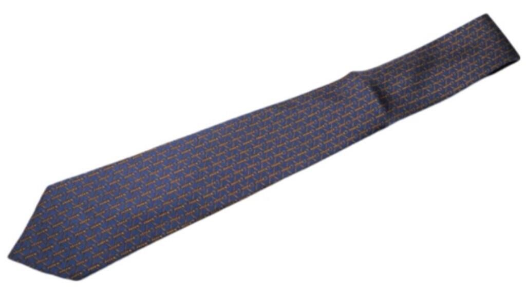 Hermes Silk Necktie