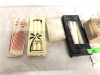 Candle lot, most are new