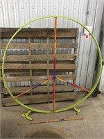 54 inch metal peace sign