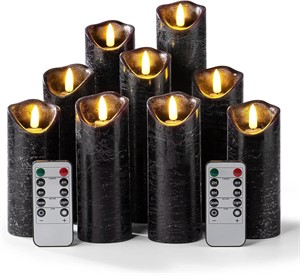 NEW $50 8PK OF Flameless Candles Battery *MISSING