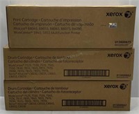 Lot of 3 Xerox Drum Cartridges - NEW $1440