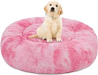 Patas Lague Calming Donut Dog Bed for Small Dogs