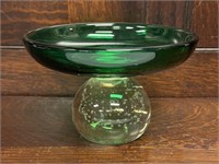 1960's Erickson Art Glass Compote