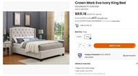 CM5111 Eva Ivory King Bed