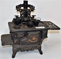 Crescent child's cast iron stove