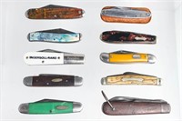 Ten Pocket Knives