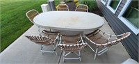 7PC OUTDOOR FURNITURE