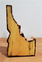 Wood Idaho Statue