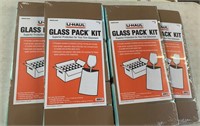 Box of Uhaul Glass Pack Kits (5 Packs)