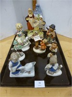 Figurines - Tray Lot