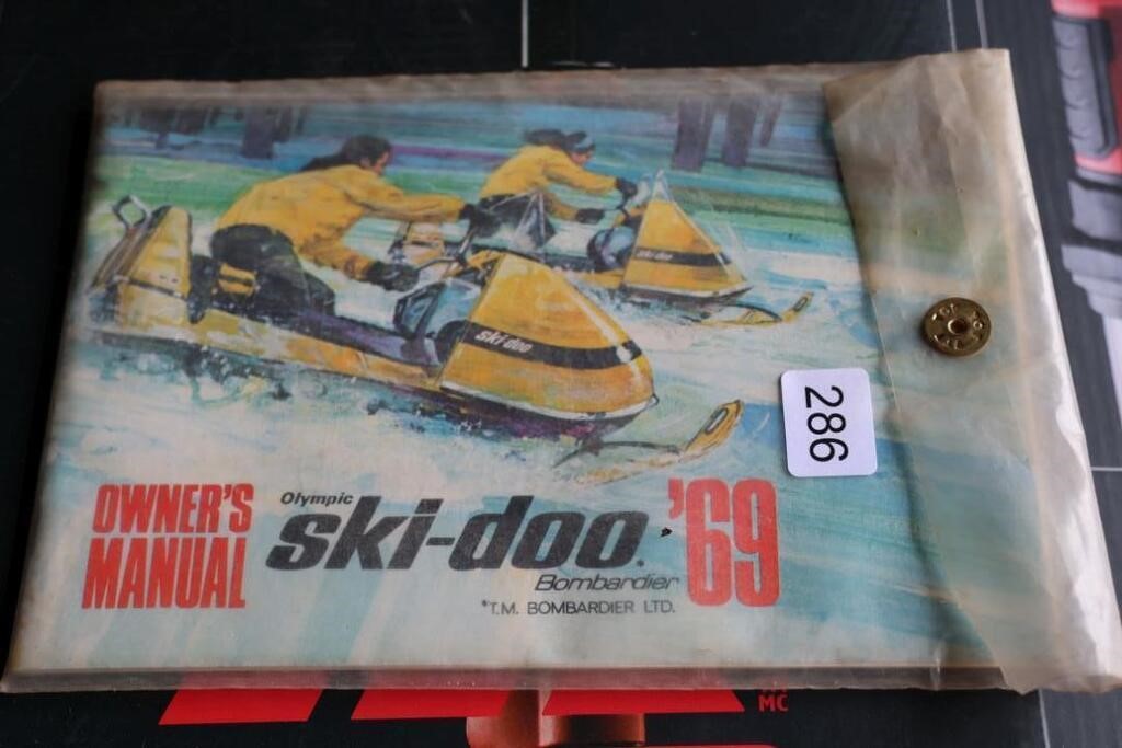 1969 SKI-DOO OWNERS MANUAL