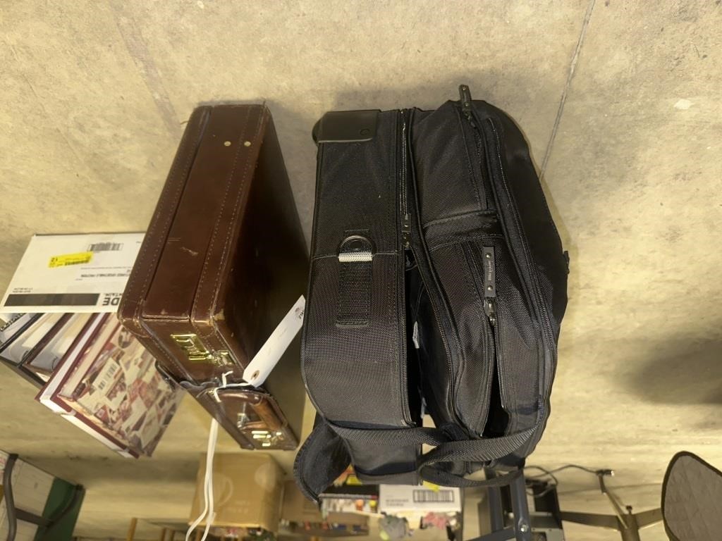 Briefcase and travel bag