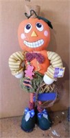 Autumn / Fall décor: Jack-O-Lantern man, 30" tall