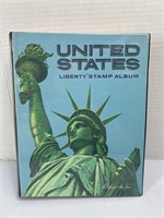 United States Liberty Stamp Album with Stamps