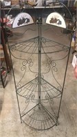 About 4 ft tall wire shelf