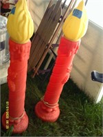 Blown Plastic Candle Stick (2)