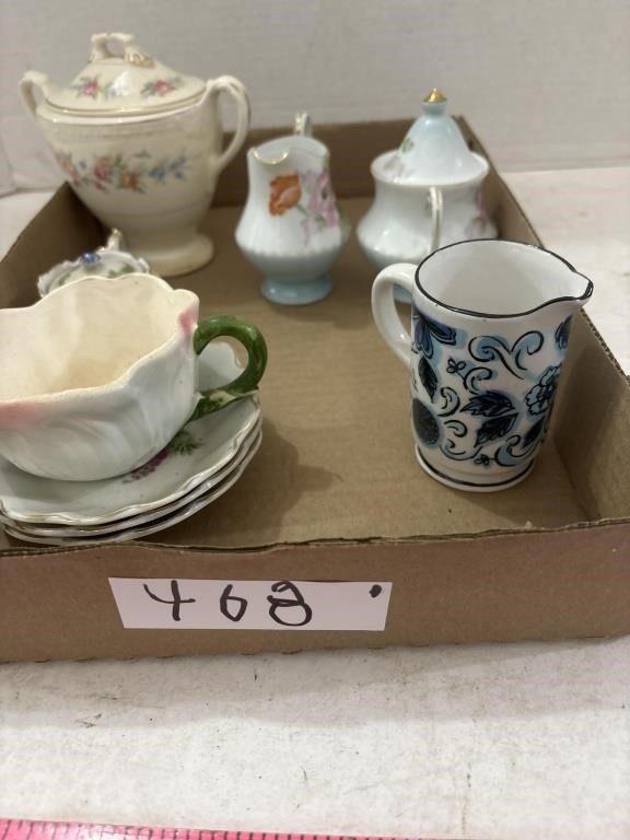 VTG  Assorted Tea Set Dishes