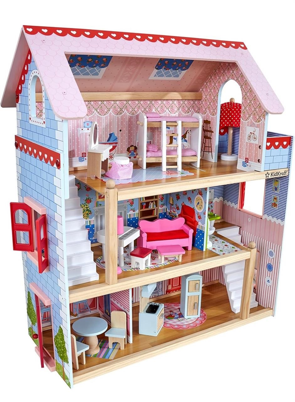 NEW $257 Chelsea Doll Cottage